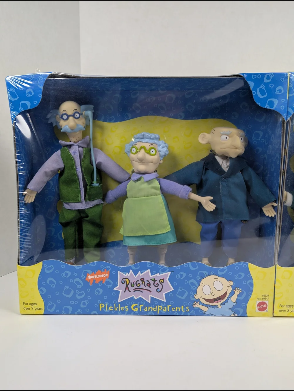 Vintage 1997-98 Rugrats Mattel Pickles Family & Grandparents New Factory Sealed